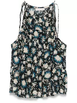 Ulla Johnson топ Ayla, синий