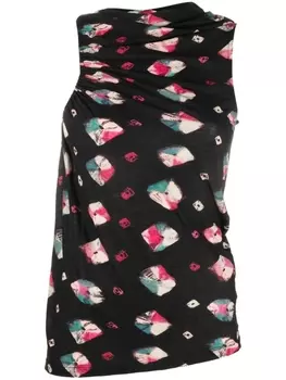 Ulla Johnson топ Fia асимметричного кроя, черный