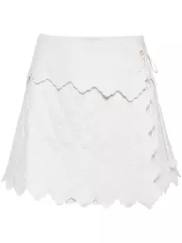 Ulla Johnson юбка Taryn, белый
