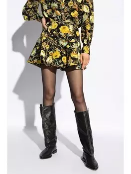 Ulla Johnson юбка в стиле барокко, черный