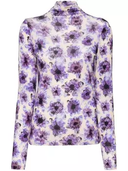 Ulla Johnson водолазка Aurelia, нейтральный цвет