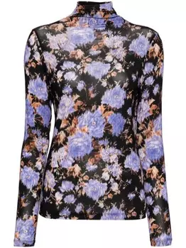 Ulla Johnson водолазка Аурелия, фиолетовый