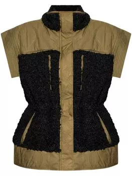 Ulla Johnson жилет Шило, зеленый