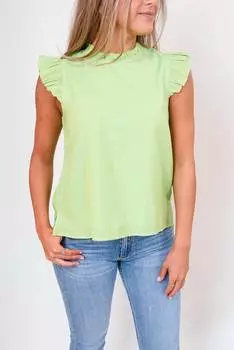Ulla Топ в киви Cami NYC, цвет kiwi