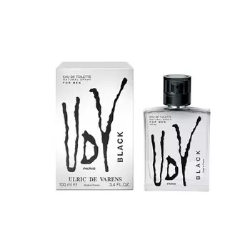 Ulric De Varens Black Eau De Toilette For Men 3.4 Fl Oz