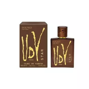 Ulric De Varens Udv Star For Men Eau De Toilette Spray 3.4 Ounce