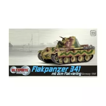 Ultimate Armor — Flakpanzer 341 mit 2cm Flakvierling, Германия, 1945 г., Dragon Armor - Germany (Die-Cast) (1:72)