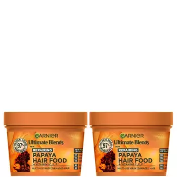 Ultimate Blends Papaya 3-в-1 Маска для поврежденных волос Дуэт Garnier