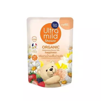 Ultra Mild Babi Mild Органическое молочко для душа «Счастье» 380 мл. Пополните запасной аккумулятор, Orange