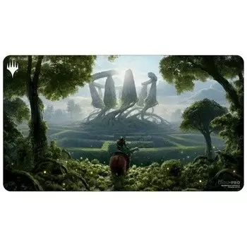 Ultra Pro: Magic the Gathering - Wilds of Eldraine - Игровой коврик - Virtue of Strength Inna marka