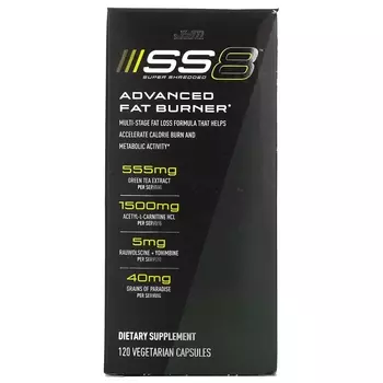 Улучшенное Жиросжигающее Средство JYM Supplement Science SS8, 120 вегетарианских капсул