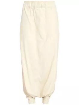 Uma | Raquel Davidowicz брюки с эластичным поясом, нейтральный цвет