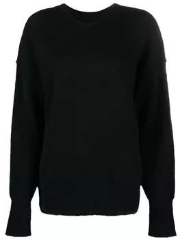 Uma Wang джемпер с круглым вырезом, черный