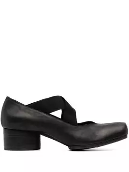 Uma Wang кожаные балетки, черный