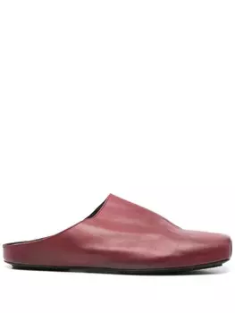 Uma Wang кожаные мюли, красный