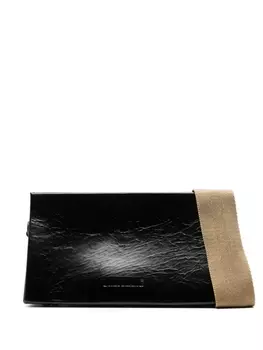 Uma Wang мини-сумка через плечо Origami, черный