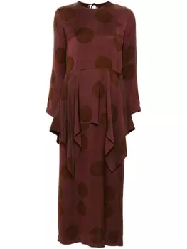 Uma Wang платье Анис, красный