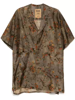 Uma Wang рубашка Terry, серый