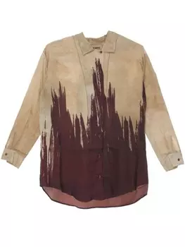 Uma Wang рубашка Tyesha, нейтральный цвет