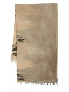 Uma Wang шарф T-Walk, коричневый