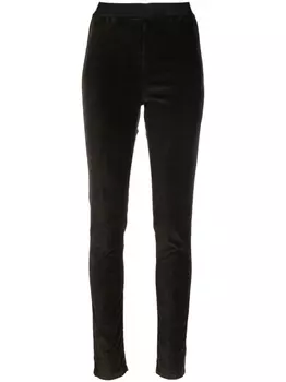 Uma Wang шорты с завышенной талией, коричневый