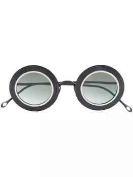 Uma Wang солнцезащитные очки с эффектом градиента, серый