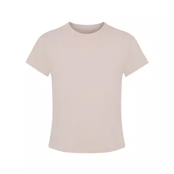 Уменьшенная футболка SKIMS Relaxed Tees, цвет Stone