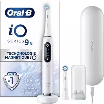 Умная электрическая зубная щетка Oral-B iO 9N Bluetooth, белая