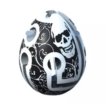 Умная головоломка-лабиринт с яйцом и черепом BePuzzled