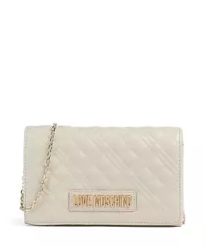 Умная повседневная сумка через плечо из искусственной кожи Love Moschino, белый