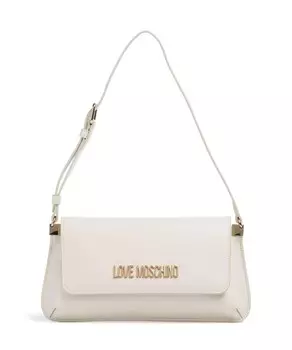 Умная повседневная сумка через плечо из искусственной кожи Love Moschino, бежевый