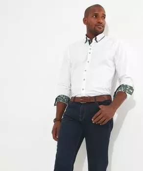 Умная рубашка с тройным воротником Joe Browns, белый