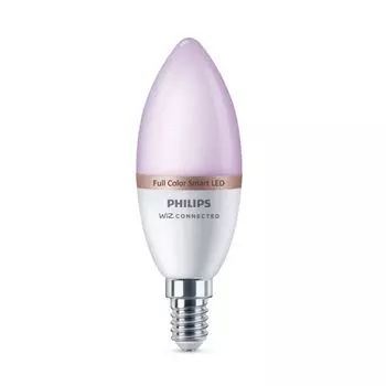 Умная светодиодная свеча 40 Вт C37 E14 922-65 Philips, белый