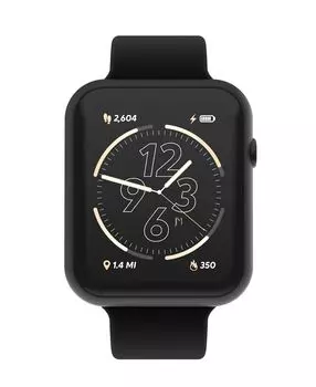 Умные часы Air 4 Jillian Michaels с черным силиконовым ремешком, 46 мм, унисекс iTouch