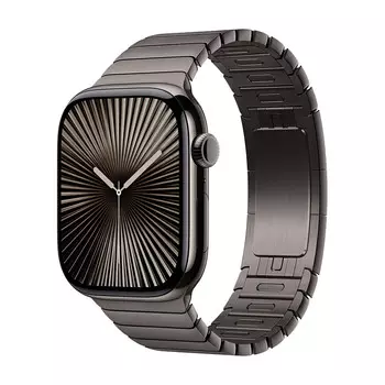 Умные часы Apple Watch Series 10 (GPS+Cellular), 46мм, Slate Titanium Case/Stainless Steel Link Bracelet Slate