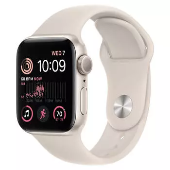 Умные часы Apple Watch Series SE Gen 2 (GPS), 40 мм, сияющая звезда