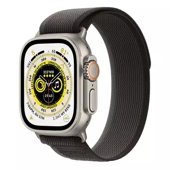 Умные часы Apple Watch Ultra 49mm GPS+Cellular S/M, MQFW3AE/A, серебристый/темно-серый