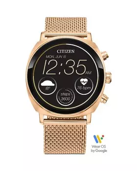 Умные часы Citizen Series 2 CZ, 41 мм, золотой