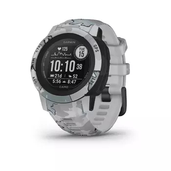 Умные часы Garmin Instinct 2S Camo Edition, 0.79", Bluetooth, серый камуфляж