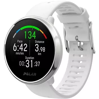 Умные часы Polar Ignite, S, белый/серебристый