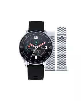 Умные часы Times Square RAS20402DF с функциями здоровья и уведомлений Radiant, черный