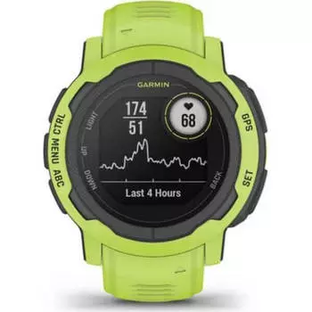 Умные Garmin Instinct 2, лайм