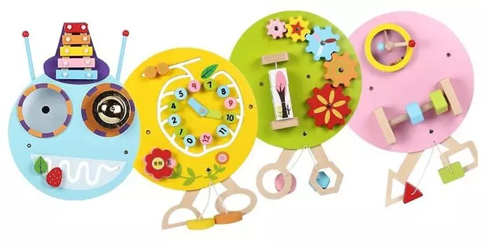 Умные игрушки. Доска для манипуляций «Сороконожка» Toys4Edu Inna marka