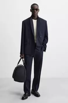 Умные лоферы penny strap ZARA, коричневый