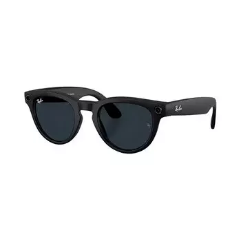 Умные очки Ray-Ban Meta Headliner, Standard, Matte Black/Charcoal Black