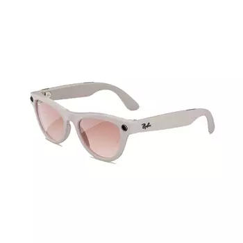 Умные очки Ray-Ban Meta Skyler, Shiny Chalky Grey/Cinnamon Pink