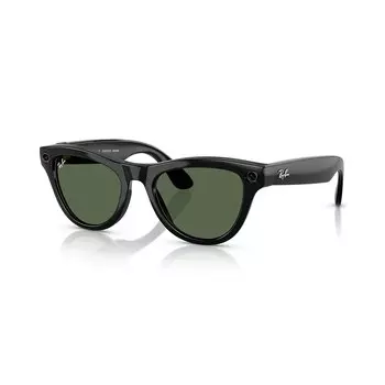Умные очки Ray-Ban Meta Skyler, Shiny Black/Polarized Green