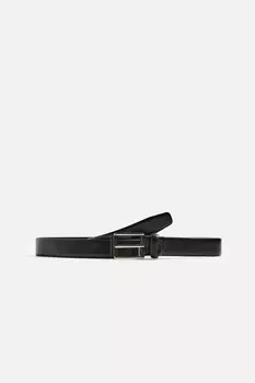 Умный кожаный ремень ZARA, черный