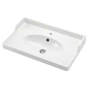 Умывальник, белый, 82x49 см, RUTSJN IKEA