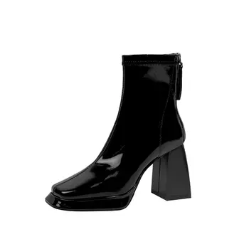 Uncle Wu Wearing High Heels Женские ботильоны WUDASHU, Хаки